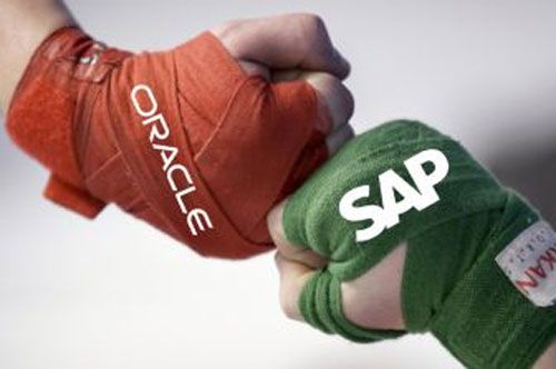 المنافسة بين Oracle و SAP